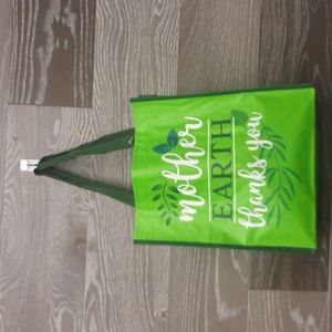 Mother Earth Thanks you reusable tyvek tote bag